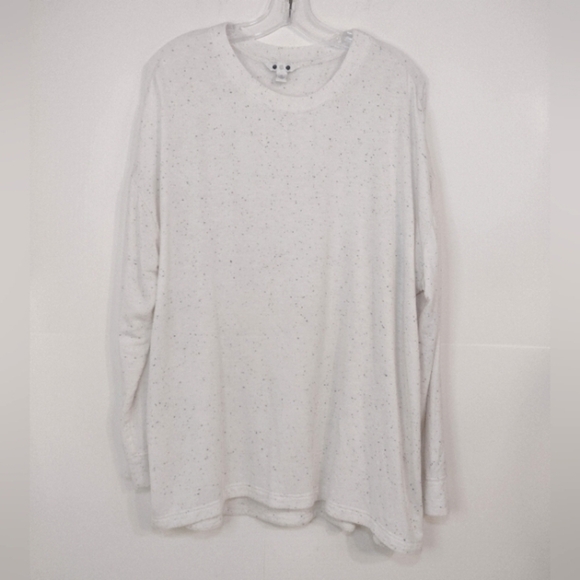 Three dots women's women's long sleeve round neck top size (XL) - Picture 1 of 8